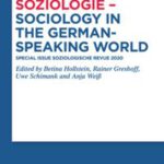 Splitter: »Soziologie – Sociology in the German-Speaking World« (Open Access)