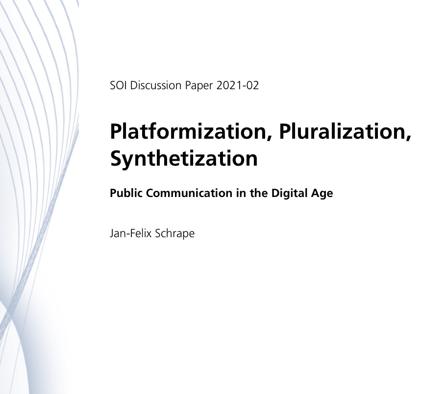 Gedankenstrich.org » Blog Archive SOI Discussion Paper: Public ...