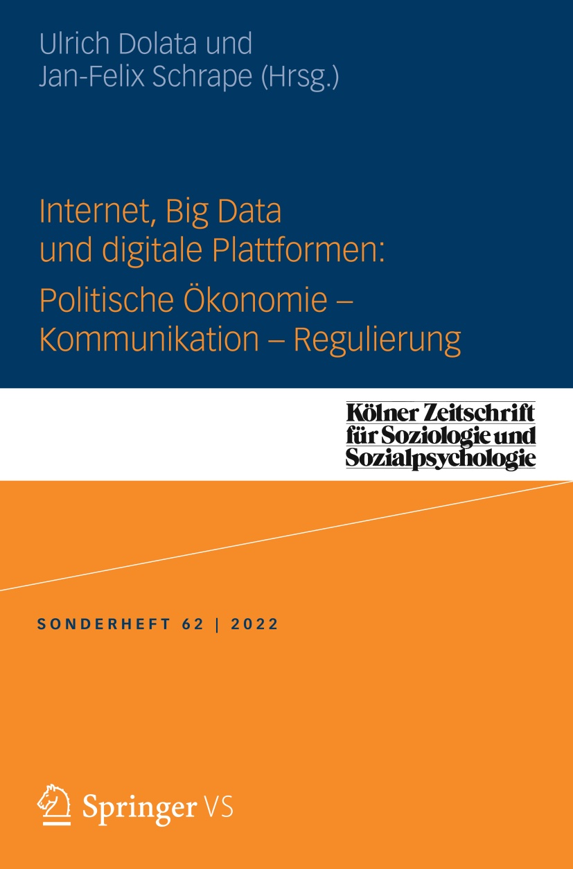 Gedankenstrich.org » Blog Archive » KZfSS Sonderheft: Internet, Big ...